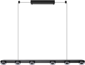 Светильник подвесной Odeon TURMAN 6631/64L 64Вт LED