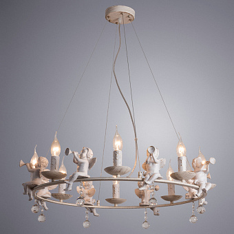 Люстра подвесная Arte Lamp AMUR A1133SP-8WG 40Вт 8 лампочек E14