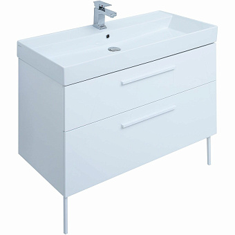 Тумба под раковину напольная AQUANET Nova 249922 44,5х98,4х65см