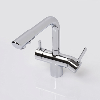 Смеситель для кухни WASSERKRAFT A8017 поворотный излив хром