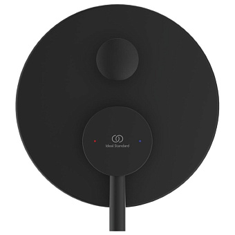 Смеситель для ванны IDEAL STANDARD CERALINE A7389XG чёрный матовый