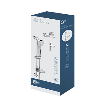 Душевой комплект IDEAL STANDARD CERAFLEX BD001AA chrome
