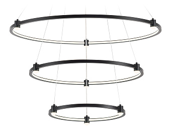 Люстра подвесная Ambrella COMFORT LineTech FL5514 90Вт 12 лампочек LED