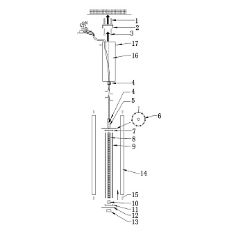 Светильник подвесной Maytoni Sonata MOD410PL-L12CH3K 12Вт LED