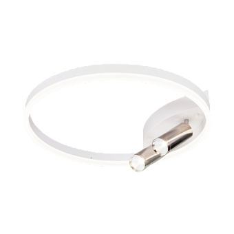 Светильник потолочный Eurosvet Luminari 90247/3 белый/хром Smart 60Вт LED