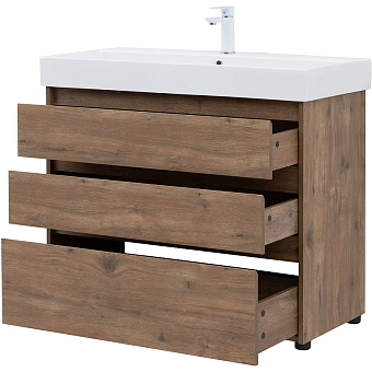 Тумба под раковину напольная AQUANET Nova Lite 302480 43,5х95х73,5см