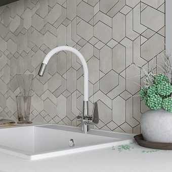 Смеситель для кухни ESKO Cora CL 03 W высокий излив хром