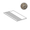 Плитка для ступеней Atlas Concord Италия Dolmen Pro A0VH Mix Gradino 37,5х75см 0,281кв.м. неполированная