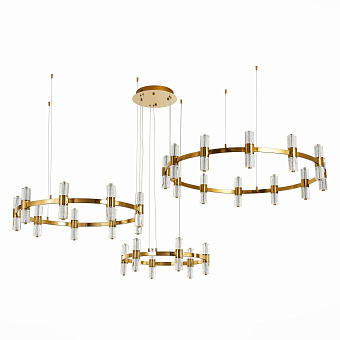 Люстра подвесная ST Luce GEMINA SL6007.203.54 135Вт 54 лампочек LED