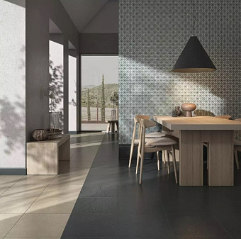 Настенная плитка KERAMA MARAZZI Чементо 11274R антрацит матовый 30х60см 1,8кв.м. матовая