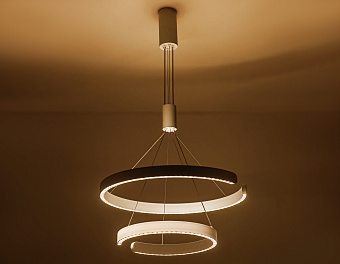 Люстра подвесная Ambrella COMFORT LineTech FL5884 45Вт 2 лампочек LED