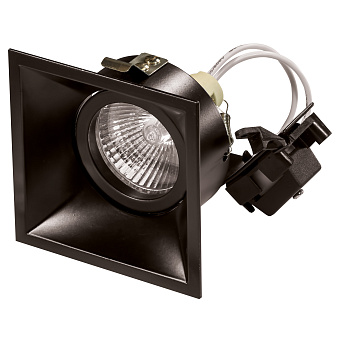 Светильник точечный встраиваемый Lightstar Domino Quadro 214507 50Вт G5.3/GU5.3