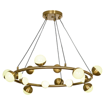 Люстра подвесная Lussole Coosa LSP-8643 96Вт 16 лампочек LED