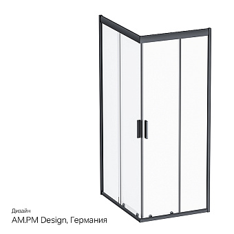 Угловое ограждение AM-PM Gem W90G-404-100280-BT 190х80см стекло прозрачное