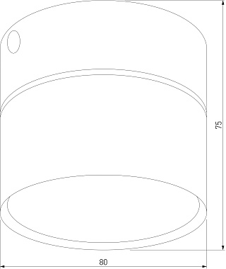 Светильник потолочный TK Lighting Space 3390 60Вт GX53