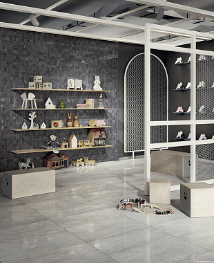 Полированный керамогранит SERENISSIMA Fossil 1066568 Perla Lux/Ret 60х120см 1,44кв.м.