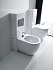 Биде напольное Kerasan Flo 312001*1