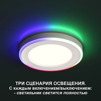 Светильник точечный встраиваемый Novotech SPOT 359010 SPAN 16Вт LED
