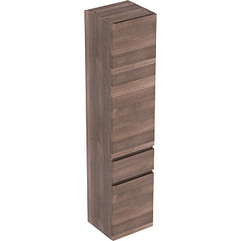 Пенал подвесной GEBERIT Renova Plan 869003000 36х39х180см коричневый