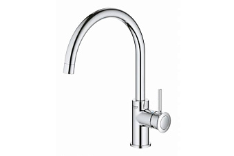 Смеситель для кухни GROHE BauClassic 31535001 высокий излив хром