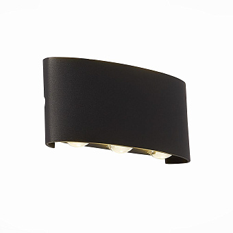 Светильник архитектурный ST Luce BISELLO SL089.401.06 6Вт IP54 LED чёрный кварцевый