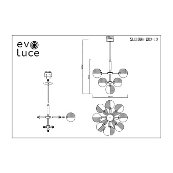 Бра Evoluce SCORZE SLE1097-301-01 60Вт E27