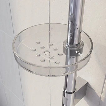 Мыльница IDDIS Soap Dish 100TP02i53 прозрачный