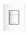 Панель смыва GROHE Skate Cosmopolitan 38732SH0 белый