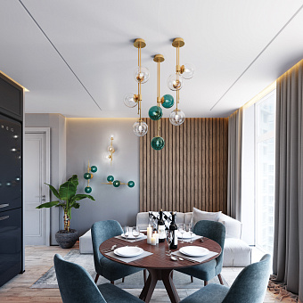 Светильник подвесной Odeon PENDANT 4799/3 180Вт E14