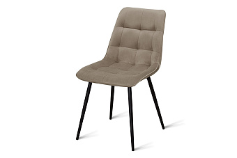 Кухонный стул AERO 47х65х87см велюр/сталь Latte