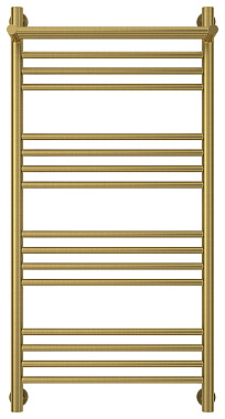 Полотенцесушитель СУНЕРЖА Богема+ с 1 полкой 051-0223-1050 состаренная латунь