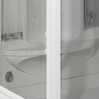 Душевая кабина RADOMIR Диана 1-05-1-0-0-0640 108х118х228см стекло прозрачное