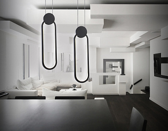 Люстра подвесная Ambrella COMFORT LineTech FL5262 12Вт 1 лампочек LED