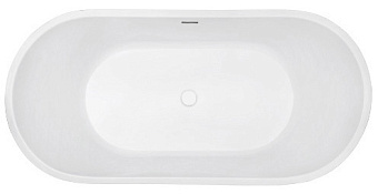 Ванна акриловая Abber AB9209MB 170х80см отдельностоящая