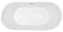 Ванна акриловая Abber AB9209MB 170х80см отдельностоящая