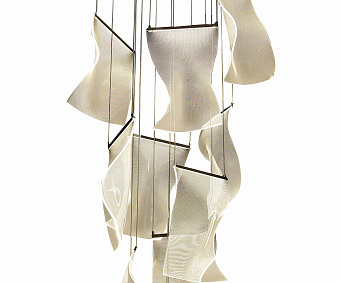 Люстра каскадная KINK Light Лиора 08035-10A,02 100Вт 10 лампочек LED