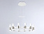 Люстра подвесная Ambrella COMFORT LineTech FL6205 72Вт 12 лампочек LED