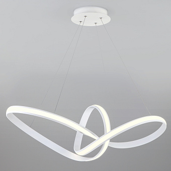 Светильник подвесной Eurosvet Kink 90174/1 белый 42Вт LED