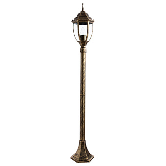 Светильник ландшафтный Arte Lamp PEGASUS A3151PA-1BN 60Вт IP44 E27 золотой/чёрный
