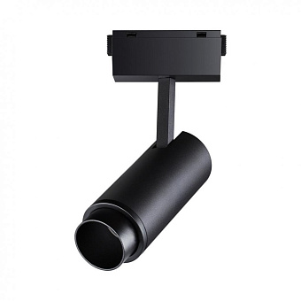Трековый светильник Novotech SHINO 358528 15Вт LED чёрный для однофазного трека