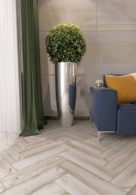 Матовый керамогранит BERYOZA CERAMICA Торонто GP 605622 графит 14,7х59,4см 1,325кв.м.