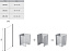 Перегородка для душа RAVAK Chrome CPS 9QV40C00Z1 195х80см стекло прозрачное