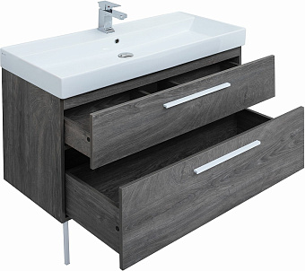 Тумба под раковину напольная AQUANET Nova 249923 44,5х98,4х65см