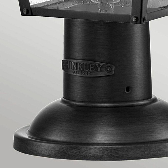 Светильник ландшафтный Hinkley huntersfield HK-HUNTERSFIELD3-M-BK 80Вт IP44 E14 чёрный