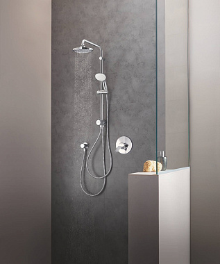 Душевая система GROHE New Tempesta System 26381001 хром