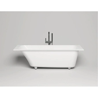 Ванна каменная SALINI ORLANDO 102112GRH S-Sense глянцевая 180х80см встраиваемая