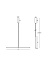 Светильник подвесной Maytoni Supersymmetry P096PL-L11BK 18Вт LED
