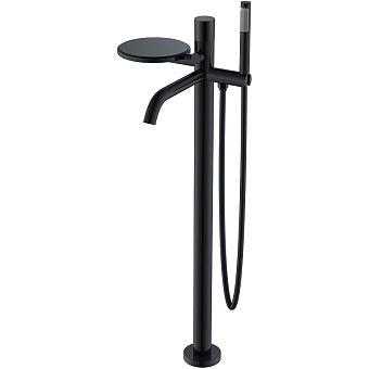 Смеситель для ванны Boheme Stick 129-BB.2 чёрный