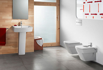 Унитаз подвесной ROCA Hall 7.3466.2.700.0 ободковый с микролифтом