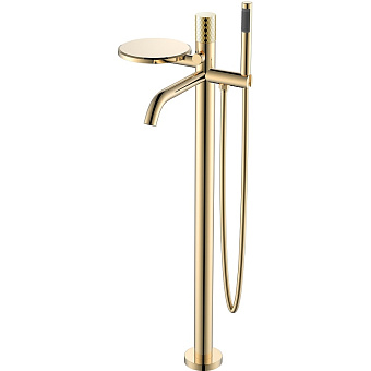 Смеситель для ванны Boheme Stick 129-GG золотой